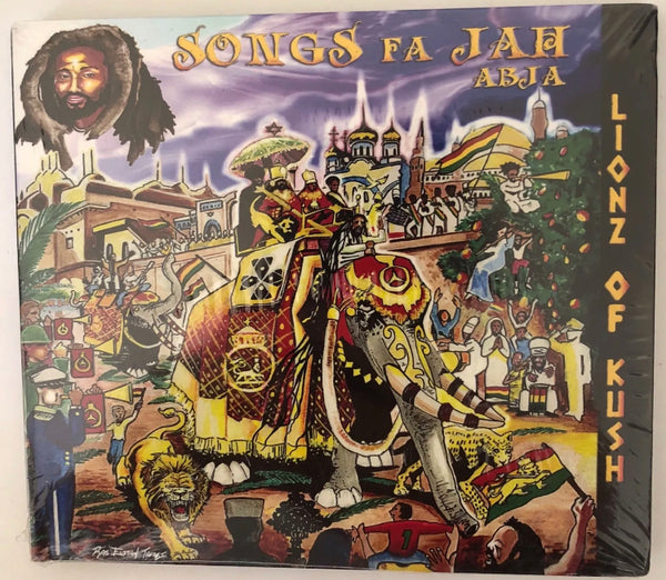 Abja 'Songs Fa Jah' CD Lionz Of Kush (2013) Roots Reggae Brand New Sealed