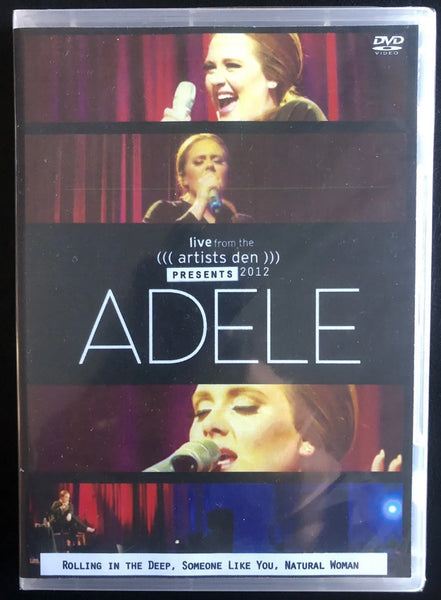 Adele 'Live From The Artists Den 2012' Import DVD NTSC Brand New Sealed