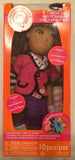 Littlemissmatched - Artsy Girl Doll - 10 Pieces - Switchable Arms & Legs - NEW