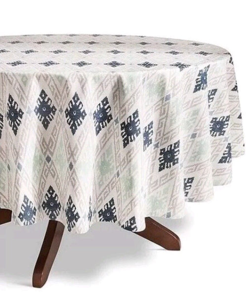 Threshold Aztec 70" Round Tablecloth - Brand New Sealed