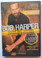 Bob Harper Inside Out Method "Kettlebell Cardio Shred" DVD (2010) NEW Sealed