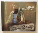 Linval Thompson 'Ghetto Living' CD Tad's Records (2009) Roots Reggae NEW Rare!