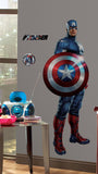 RoomMates RMK1908GM Avengers Captain America Peel and Stick Giant Wall Decal NEW