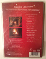 Fireside Christmas Glowing Fireplace DVD With Christmas Piano CD (2010) NEW