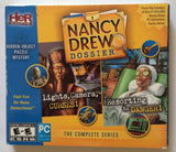 Nancy Drew Dossier  Lights, Camera, Curses! & Resorting To Danger! (PC 2010) NEW