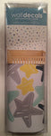 Lot 26 Studio Wall Decals 'Stars' Self-Adhesive Wall Décor Brand New In Package