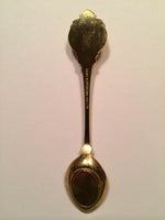 Vintage Christmas Rose Collectible Spoon 5.25"