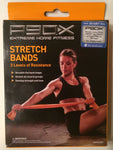 P90X Extreme Home Fitness (3) Resistance Levels Stretch Bands Set - Brand New