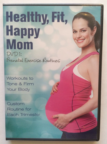 Dr Zelana Montminy Devon Butler "Healthy, Fit, Happy Mom" DVD 1 Brand New Sealed