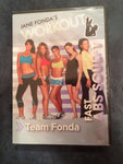 Jane Fonda's Workout Team Fonda "Fast Abs Sculpt" DVD Brand New Factory Sealed