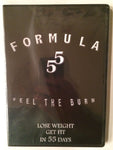 Formula 55 - Feel The Burn - Lose Weight Get Fit In 55 Days - DVD (2010) - NEW