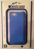 Bestcase 2 Pack White Blue iPhone 5 5S Ultra Thin Hard Case Brand New In Package