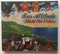 Ras Attitude "Hold The Vibes" CD One Drop (2012) Roots Reggae Brand New Sealed