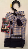 Pets Rock By Bret Michaels 'Skull & Guitars' Plaid Western Shirt - Brand New XS