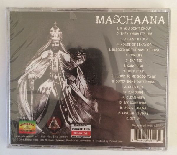 Midnite - Natural Vibes - Maschaana CD (2006) Roots Reggae Brand