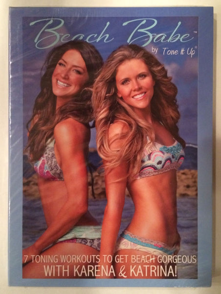 Beach Babe By Tone It Up - 7 Toning Workouts with Karena & Katrina DVD Brand New