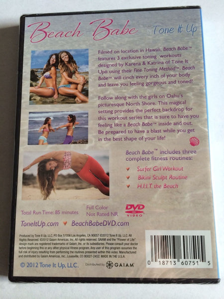 Beach Babe By Tone It Up - 3 Toning Workouts with Karena & Katrina DVD –  jallent