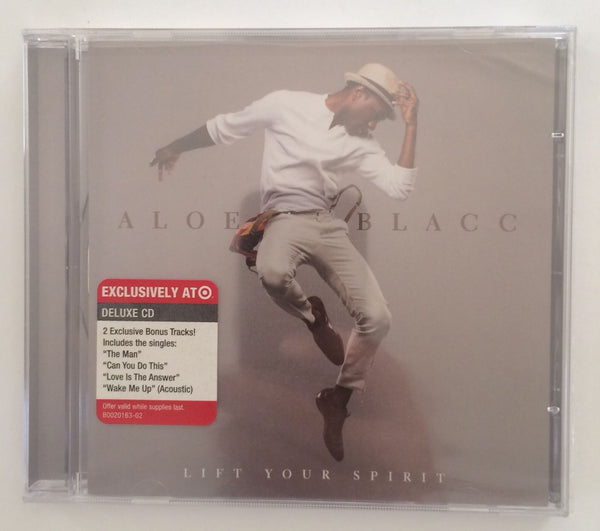 Aloe Blacc 'Lift Your Spirit' Exclusive Limited Deluxe Edition Bonus Tracks CD