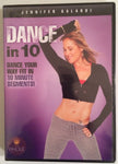 Jennifer Galardi "Dance In 10" DVD Brand New Factory Sealed