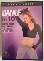 Jennifer Galardi "Dance In 10" DVD Brand New Factory Sealed