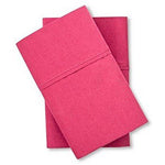 Threshold Organic King 2 Pillowcases Color: Honeysuckle Pink - Brand New Sealed