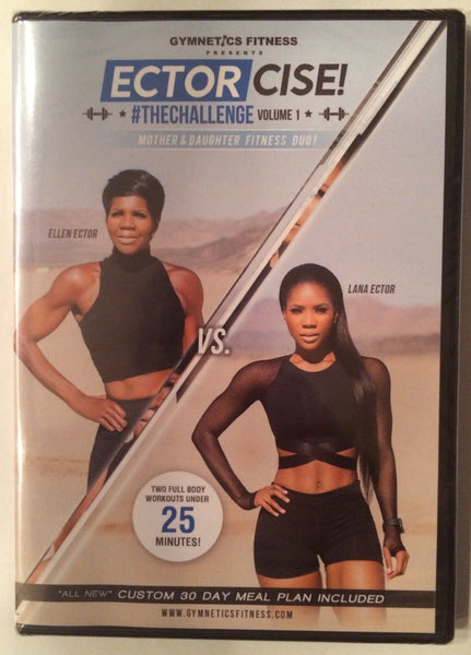 Gymnetics Fitness Ellen/Lana Ector "Ectorcise! Volume 1" DVD Brand New Sealed