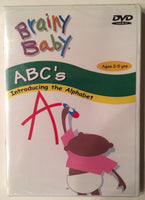 Brainy Baby 'ABC's - Introducing The Alphabet' DVD (2006) Ages 2-5 Years - NEW