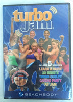 Beachbody Turbo Jam '5 Rockin' Workouts' 2 DVD Set (2006) Brand New Sealed