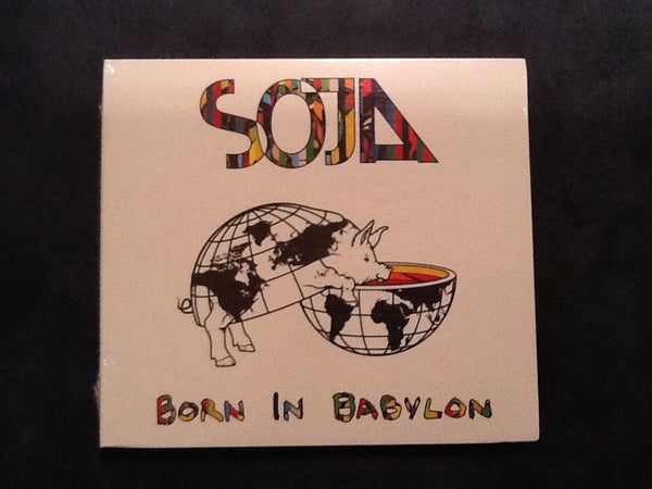 SOJA Soldiers Of Jah Army "Born In Babylon" CD - Reggae Brand New Sealed (2009)