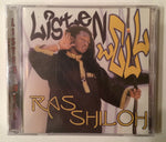 Ras Shiloh "Listen Well" CD Who Dun It Records (1999) Roots Reggae New Rare!