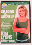 Kim Lyons From The Biggest Loser "Sit Down & Shape Up 2" DVD Brand New Sealed