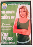 Kim Lyons From The Biggest Loser "Sit Down & Shape Up 2" DVD Brand New Sealed