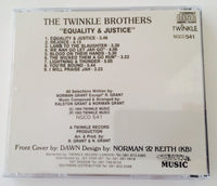 The Twinkle Brothers Equality & Justice CD Twinkle Music (1994) Roots Reggae New