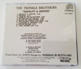 The Twinkle Brothers Equality & Justice CD Twinkle Music (1994) Roots Reggae New