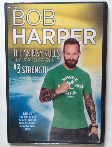 Bob Harper "The Skinny Rules Workout Rule #3 Strength" DVD (2013) NEW Super Rare