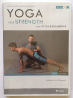 Vytas Baskauskas "YOGA For Strength" DVD Udaya (2015) Brand New Sealed - Rare!