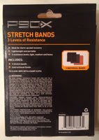 P90X Extreme Home Fitness (3) Resistance Levels Stretch Bands Set - Brand New