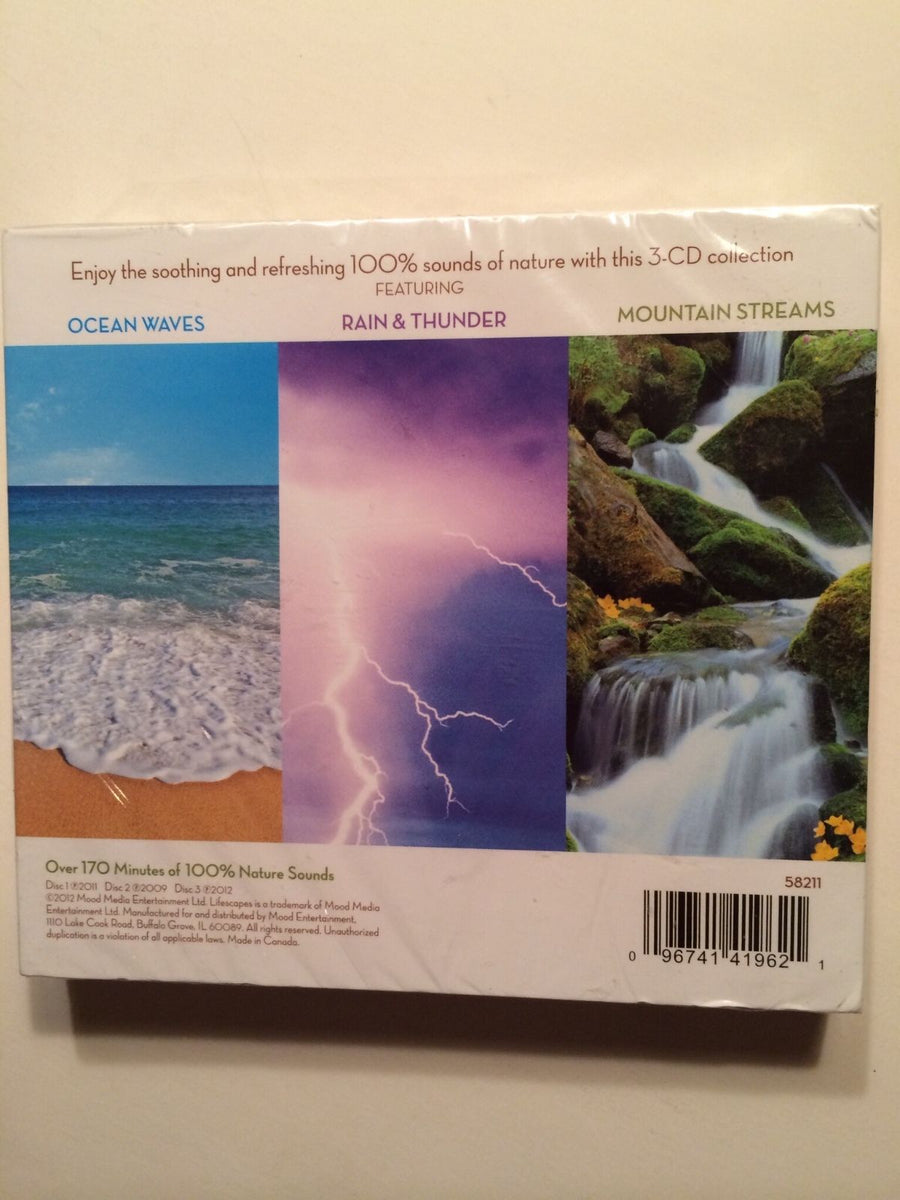The Best Of Nature - Ocean Waves-Rain & Thunder-Mountain Streams 3-CD ...