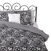 Xhilaration - Cheetah Bed In A Bag - Black/White - 8 Piece Set FULL - Brand New