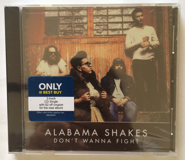 Alabama Shakes 'Don't Wanna Fight' 2 Track Single CD (2015) Brand New Sealed HTF