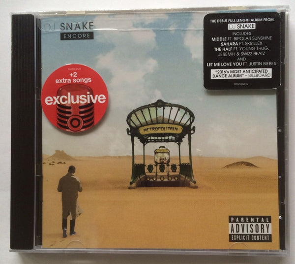 DJ Snake "Encore" Exclusive Limited Edition Bonus Tracks CD (2016) Brand New