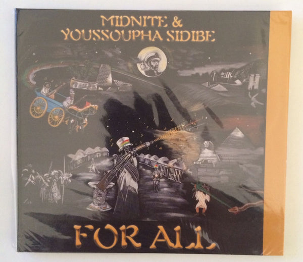 Midnite - Youssoupha Sidibe For All CD (2008) Roots Reggae Brand New Sealed Rare