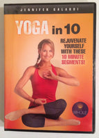 Jennifer Galardi "Yoga In 10" DVD Brand New Factory Sealed