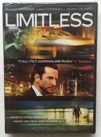 Limitless DVD (2011) Starring Bradley Cooper & Robert DeNiro Brand New Sealed