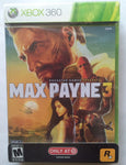 Max Payne 3 w/ Bonus Copy Of Grand Theft Auto IV (Xbox 360, 2012) Exclusive NEW