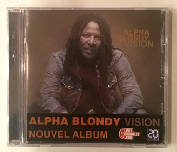 Alpha Blondy 'Vision' Wagram Music CD Import (2011) Roots Reggae New Sealed Rare