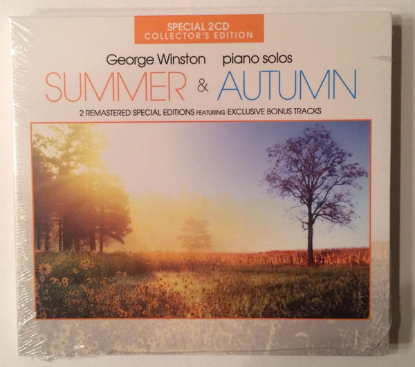 George Winston 'Summer & Autumn' Exclusive Bonus Tracks Collector 2CD (2012) NEW