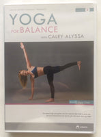 Caley Alyssa "Yoga For Balance" DVD Udaya (2015) Brand New Sealed - Rare!