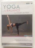 Caley Alyssa "Yoga For Balance" DVD Udaya (2015) Brand New Sealed - Rare!