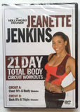 Jeanette Jenkins The Hollywood Trainer '21 Day Total Body' DVD (2007) BRAND NEW